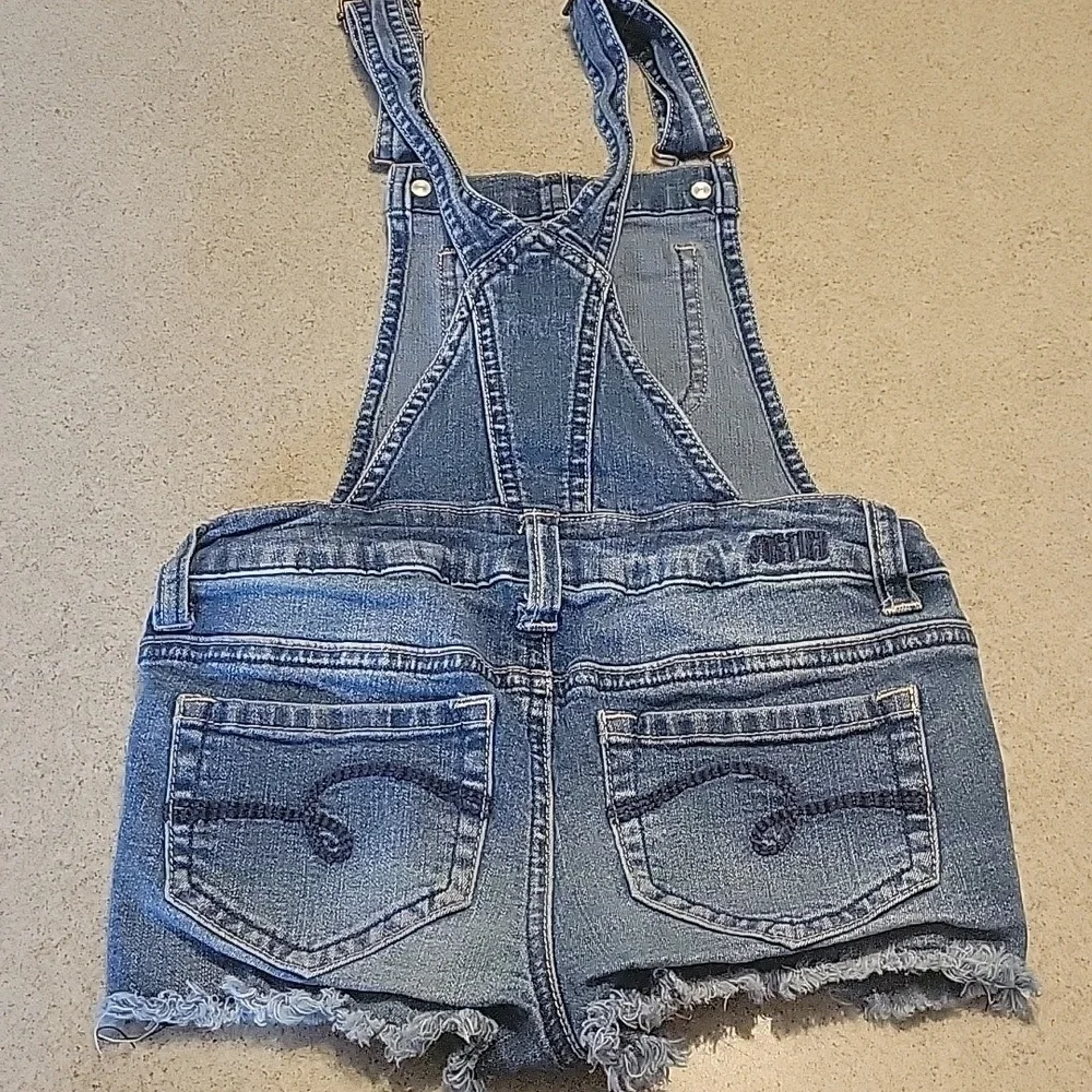 JUSTICE DENIM OVERALLS (SLIM 7)